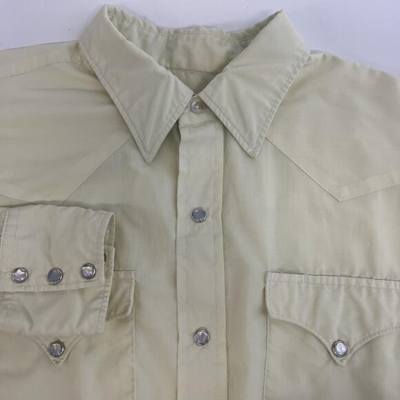 HBarC California Ranchwear Other - VINTAGE HBarC Ranchwear Shirt Mens 16.5 34 Western Pearl Snap Made USA 70s